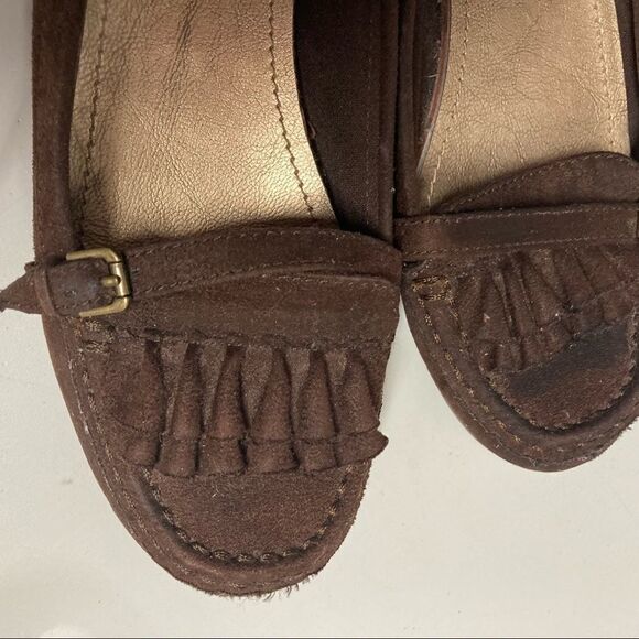 AMERICAN EAGLE, women’s brown slip on shoes, size 7, - Picture 4 of 8